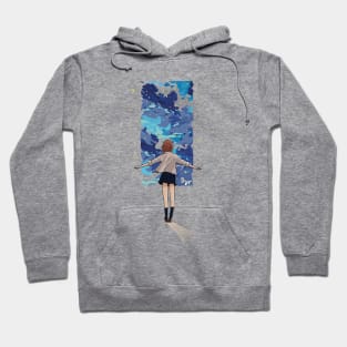 Walk calmly in the midst of worry Hoodie